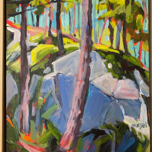 Rock Forest 2 by Holly Friesen  Image: framed view