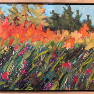 Wild Meadow by Holly Friesen  Image: framed view