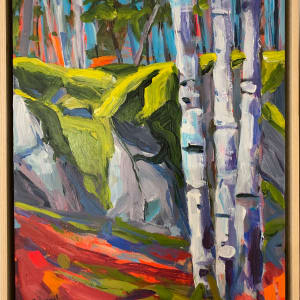 Rock Forest 1 by Holly Friesen  Image: framed view