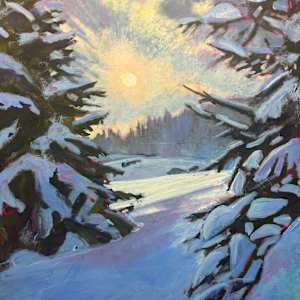 Midwinter Sun by Holly Friesen, Image 1.