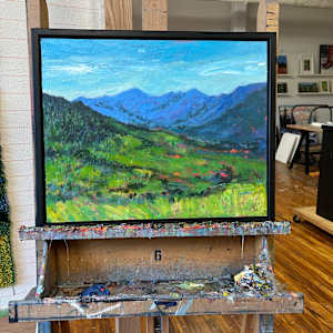 High Peaks Skyline by Holly Friesen 