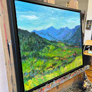 High Peaks Skyline by Holly Friesen 