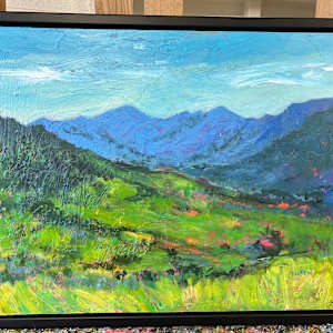 High Peaks Skyline by Holly Friesen 