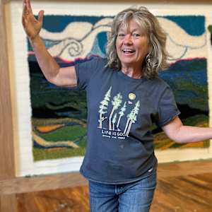 Mountain Song by Holly Friesen  Image: Tada! Finished this piece today!
