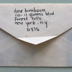 Letter from Dara Birnbaum by Dara Birnbaum 