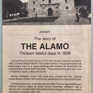 The Story of the Alamo by Daughters of the Republic of Texas