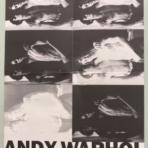 Andy Warhol Stitched Photographs mini poster by Paul Kasmin Gallery