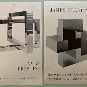 exhibition cards by James Prestini