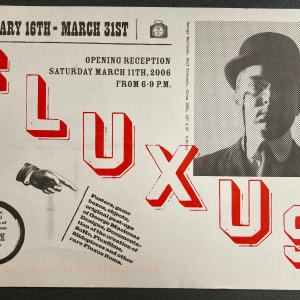 Fluxus show card by Fluxus