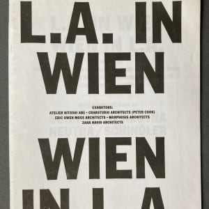 L.A. In Wien by Southern California Institute of Architecture