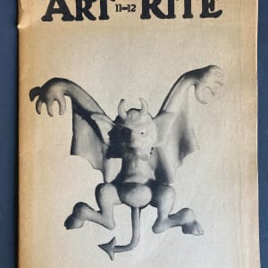 Art-Rite 11-12 (cover: Ed Ruscha) by Ed Ruscha