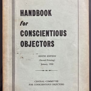 Handbook for Conscientious Objectors by Central Committee for Conscientious Objectors