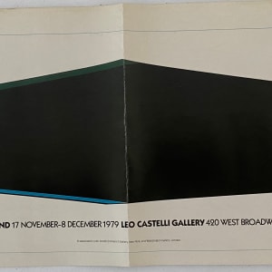 Kenneth Noland 17 November–18 December 1979 Leo Castelli Gallery by Kenneth Noland