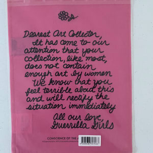 Dearest Art Collector by Guerrilla Girls