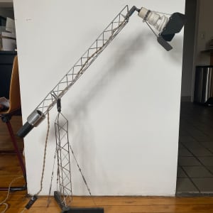 Crane Lamp by Curtis Jeré
