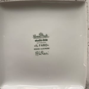 Il Faro—Aldo Rossi for Rosenthal, 2 pieces by Aldo Rossi 