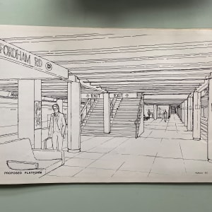 Preliminary Design Drawings [Design for Station Modernization of Fordham Station, Hunts Point Station, 191st St. Station] by Urbahn Associates Inc. 