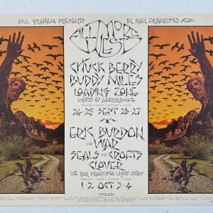 Bill Graham presents in San Francisco: Chuck Berry, Buddy Miles, Loading Zone by David Singer