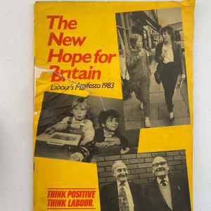 The New Hope for Britain: Labour's Manifesto 1983 by UK Labour Party