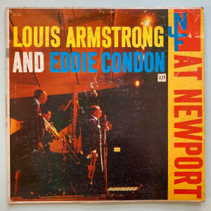Louis Armstrong and Eddie Condon at Newport by Louis Armstrong