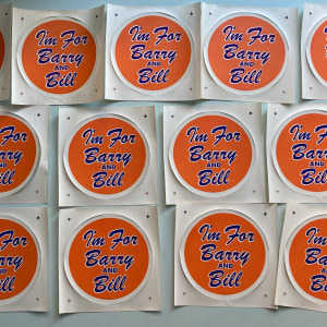 Barry Goldwater campaign decals by political campaign