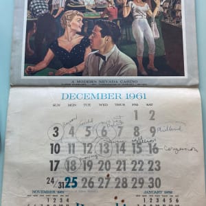 Harrah's Reno and Lake Tahoe Gaming Through The Ages Calendar by Harrah's 