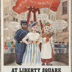The Days of the Commune poster by Zoe Beloff