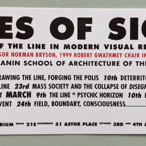 Lines of Sight invitation by Cooper Union