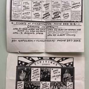 Tipitina's calendars by Tipitina's