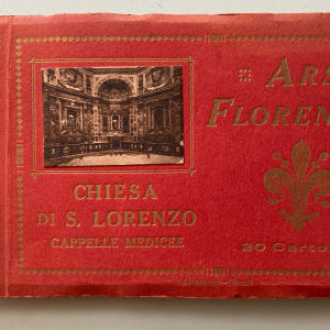 Ars Florentiæ postcard set by Museum of San Marco, Florence