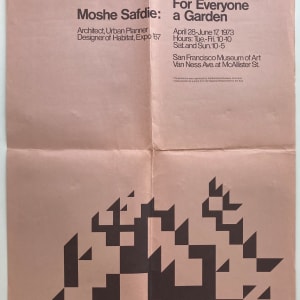 For Everyone A Garden poster by Moshe Safdie