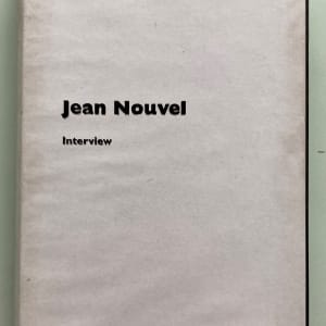 Jean Nouvel Interview by Kunstverein Hamburg
