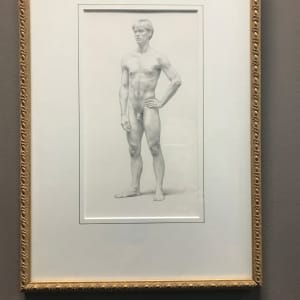 Male Figure Standing Front View by Lynn Maderich