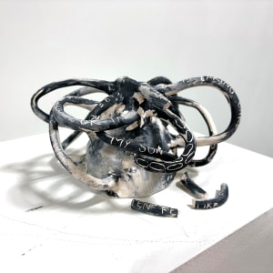Summoning Handled Vase by Cat Rigdon