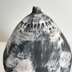 Ovoid-Form Jar by Cat Rigdon 