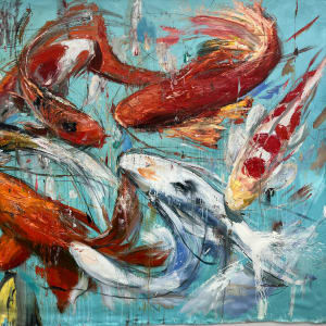The Kois aquarium by Eric Alfaro 