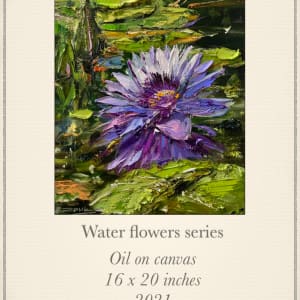 Violet flower by Eric Alfaro 