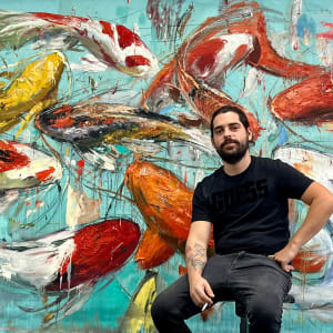 The Kois aquarium by Eric Alfaro 