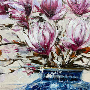 Magnolias by Eric Alfaro 
