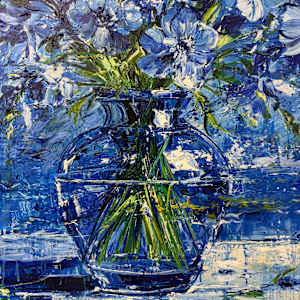 Branches in blue by Eric Alfaro 