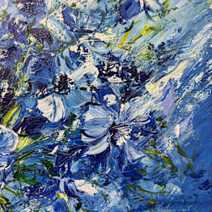 Branches in blue by Eric Alfaro 