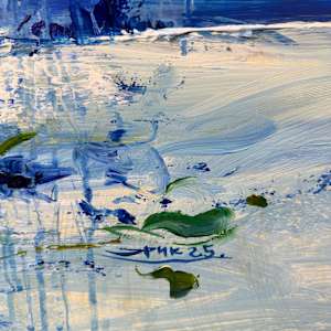 Branches in blue by Eric Alfaro 