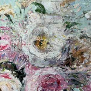 Vase with blooms by Eric Alfaro 