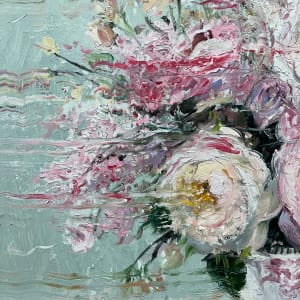 Vase with blooms by Eric Alfaro 