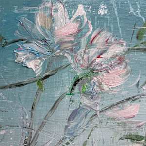 Moon with Magnolias by Eric Alfaro 