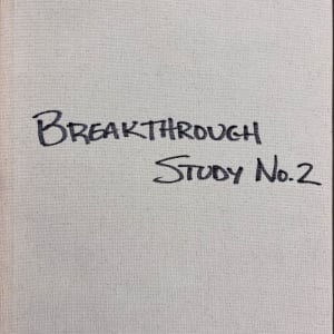 Breakthrough Study No. 2 by J. Kent Martin 