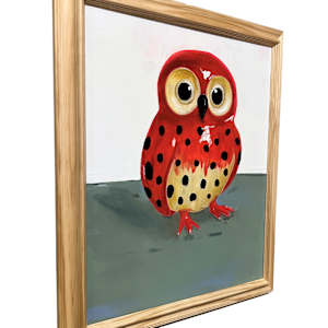 Staffordshire Owl by Anna Sistrunk 