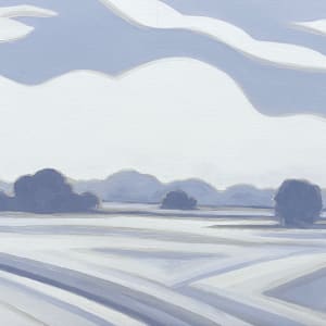 Abstract Landscape Study I by Christie Snelson 