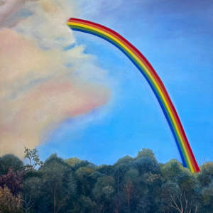 After the Storm or Post Trump Rainbow by Lil Olive 