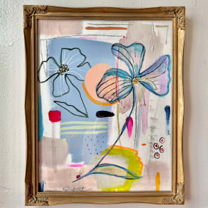 Floral Scene I by Anna Sistrunk 